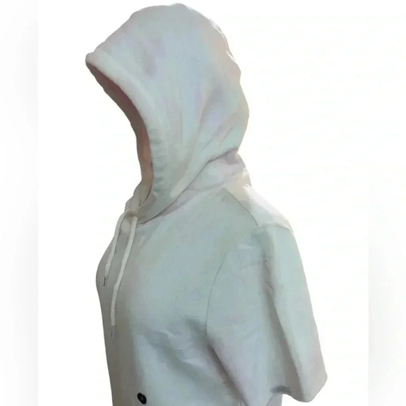 NWT Hollister- Light Pink & White Tie Dye Lightweight Soft Hoodie | Size S - Picture 5 of 8